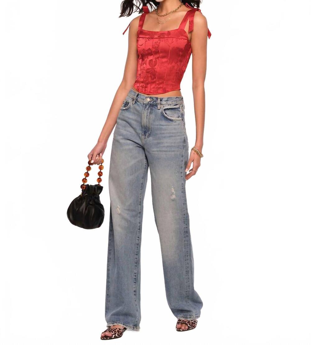 NEW HEARTLOOM kylie top in scarlet